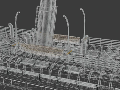 SS Nomadic 3D Model