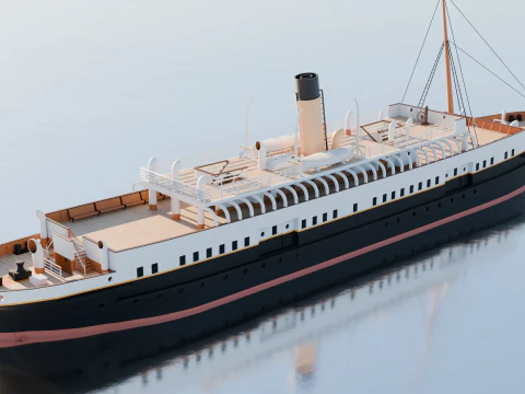 SS Nomadic 3D Model