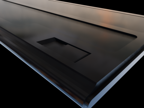 Klawiatura Model 3D