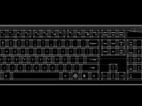 Teclado Modelo 3D