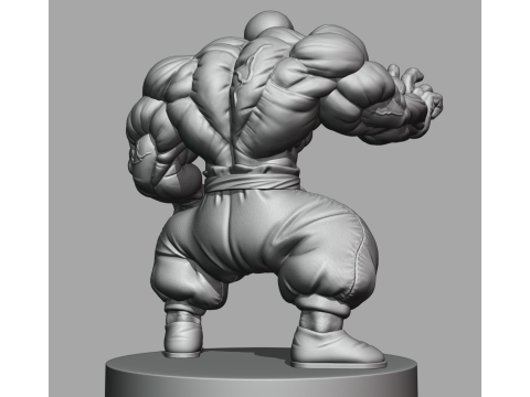 Meister Roshi mit voller Kraft 3D Modell