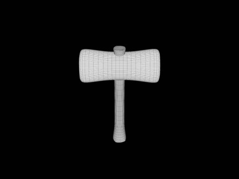 木锤系列02 PBR 4K 3D 模型