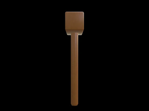 Wooden Hammer Series 03 PBR 4K 3D Model