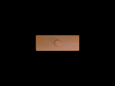 Martillo de madera Serie 03 PBR 4K Modelo 3D