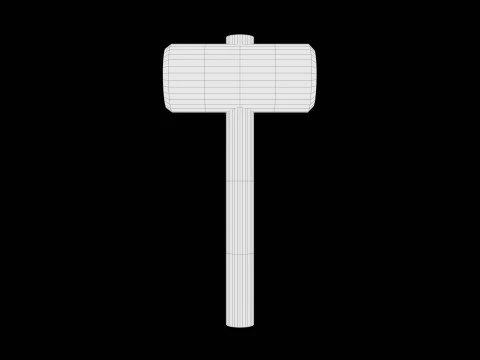 Hammer Series 01 PBR 4K 3D Model