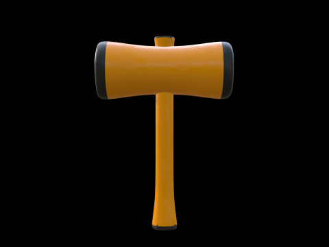 Seria młotów 02 PBR 4K Model 3D