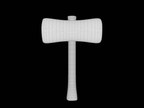 Seria młotów 02 PBR 4K Model 3D