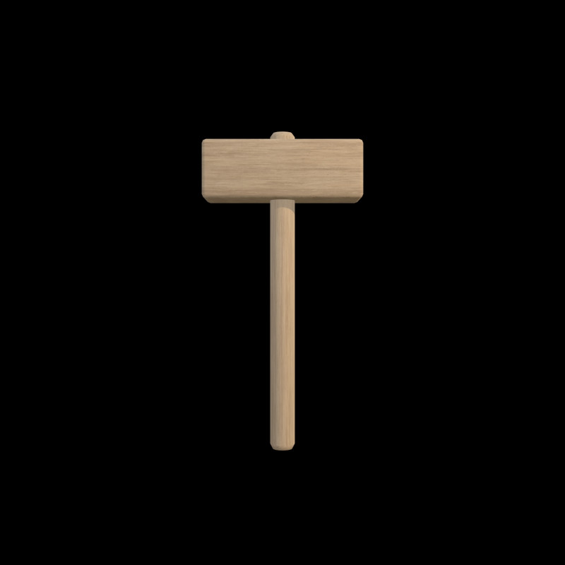 ハンマー シリーズ 03 PBR 4K 3Dモデル .c4d .max .obj .3ds .fbx .stl .blend 