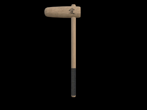 Seria młotów 04 PBR 4K Model 3D