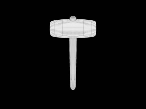 ハンマー シリーズ 05 PBR 4K 3Dモデル