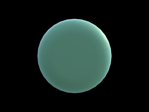 Stilisierte Farbstifte im Becher, süß minimalistisch 3D Modell