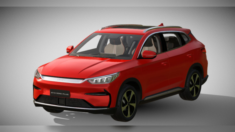 BYD Song Sport-SUV EV Concept High-Poly 3D Car Model 3D Model .c4d .max .obj .3ds .fbx .stl .blend 
