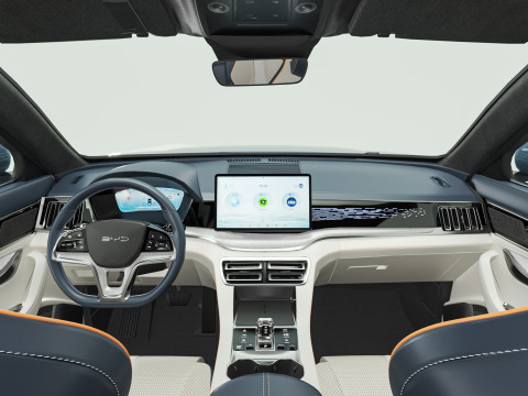 BYD Song Sport-SUV EV Concept High-Poly 3D Car Model 3D Model