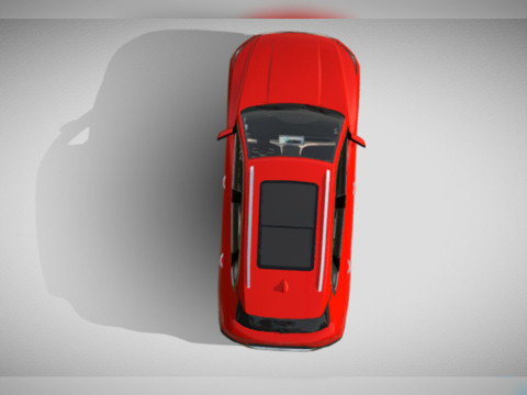 BYD Song Sport-SUV EV Concept High-Poly 3D Car Model 3D Model