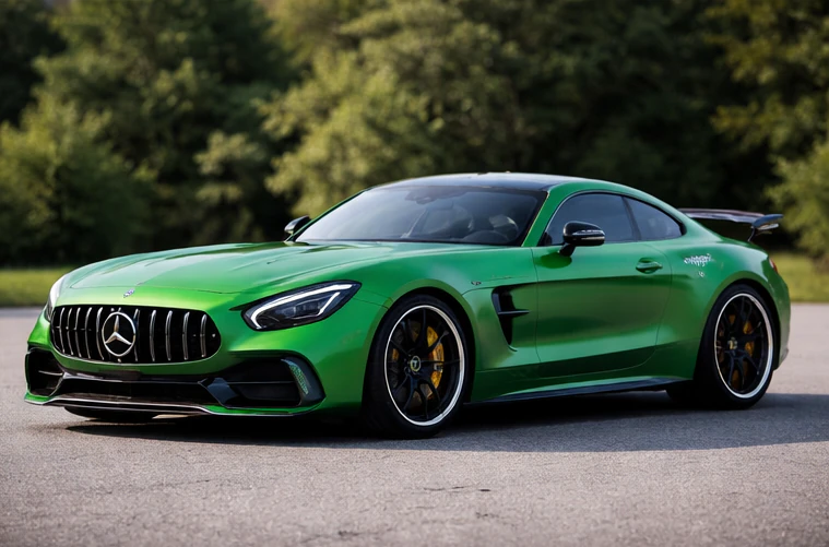 Mercedes-Benz AMG GT Cinematic Supercar FBX 3D Model .c4d .max .obj .3ds .fbx .stl .blend 