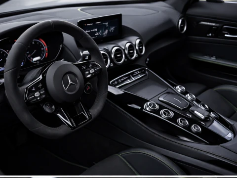 Mercedes-Benz AMG GT Cinematic Supercar FBX 3D Model