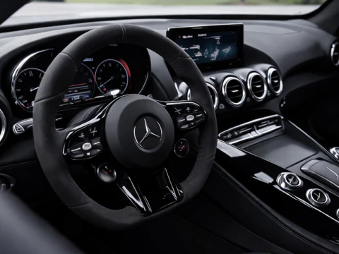 Mercedes-Benz AMG GT Cinematic Supercar FBX 3D Model