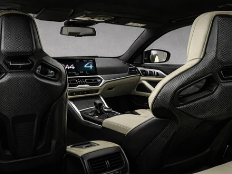BMW M4 Competition 2023 High Quality Sports Car with Interior 3D Model