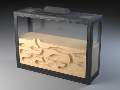 Formicarium Vertical and Horizontal 3D Model