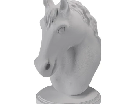 Horse statuette 3D Model