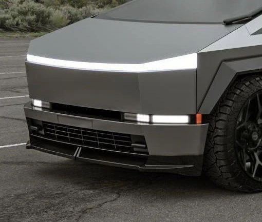 Front body kit for Tesla Cybertruck 3D Print Model .c4d .max .obj .3ds .fbx .stl .blend 