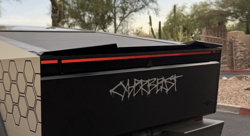 Spoiler for Tesla Cybertruck 3D Print Model .c4d .max .obj .3ds .fbx .stl .blend 