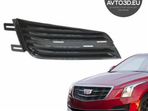 CADILLAC ATS RESTYLING 2014 bumper bumper cap bumper grille 3D Print Model