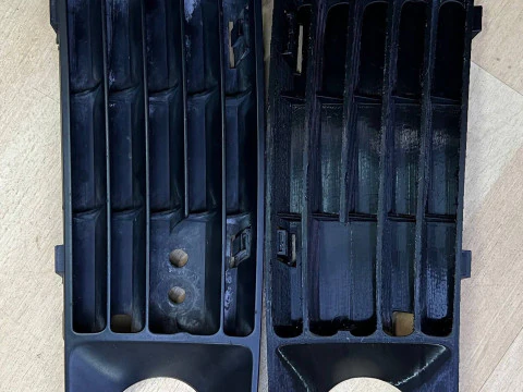 Audi A8 D2 2001 i&ccedil;in sis farı ızgarası 3D Baskı Modeli