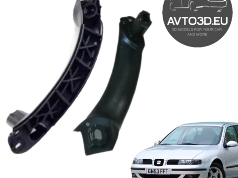 The lower part of the door handle housing of the Seat Leon interior 2001 3D Print Model