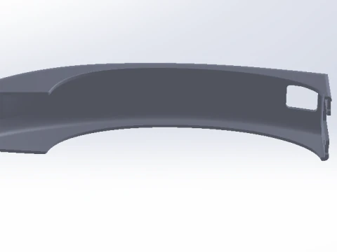 2011 Audi Q7 door handle trim 3D Print Model