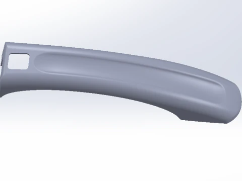 2011 Audi Q7 door handle trim 3D Print Model