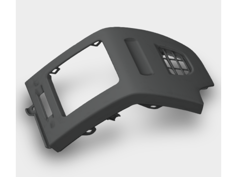 Air Vent Grille Compatible Mitsubishi Pajero 3D Print Model