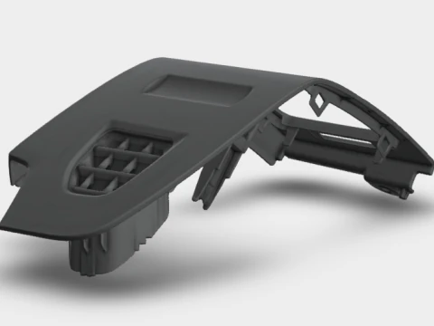 Air Vent Grille Compatible Mitsubishi Pajero 3D Print Model
