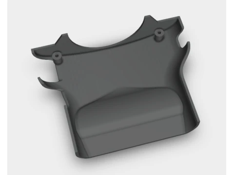 Toyota Land Cruiser - Camry steering column cover 3D Print Model