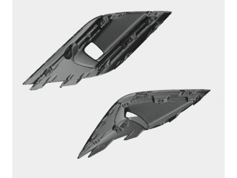 Решітка протитуманних фар Mitsubishi Outlander 2018 - 2022 PHEV 3D Принт Модель