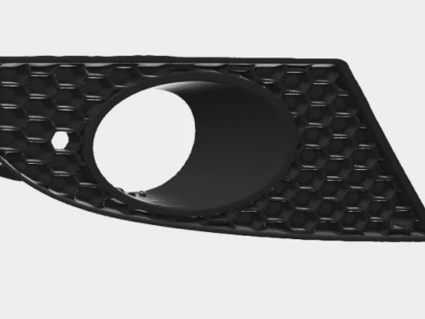 Bumper Grille For SEAT LEON 2008 3D Print Model