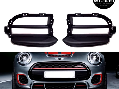 F56 MINI JCW Bumper Grille Open Grille Air Intake Model do druku 3D
