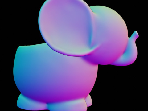 MACETERO ELEFANTE Modelo de impresión 3D