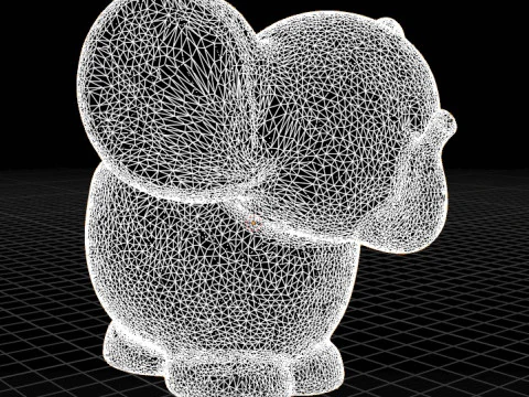 ELEPHANT PLANTER 3D Print Model