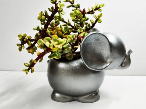 ELEPHANT PLANTER 3D Print Model