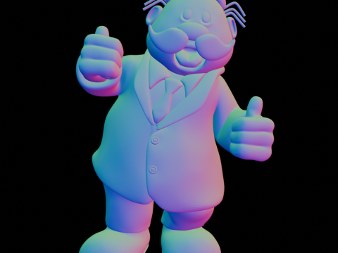 ドクター・シミ 3Dモデル