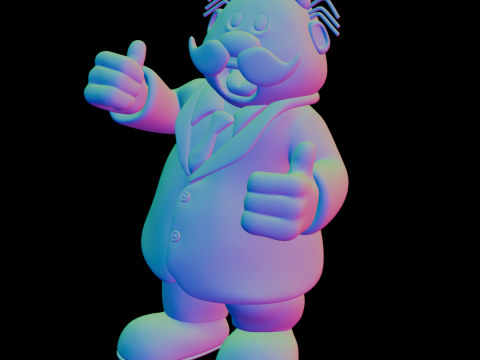 ドクター・シミ 3Dモデル