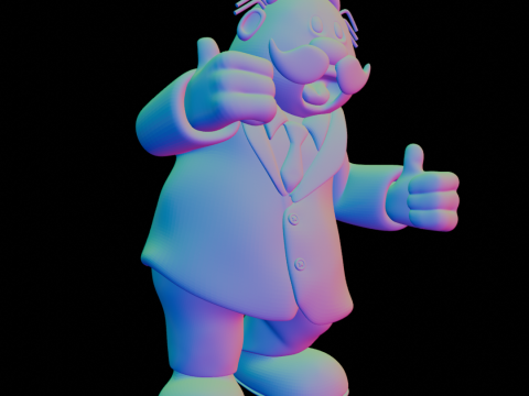 ドクター・シミ 3Dモデル