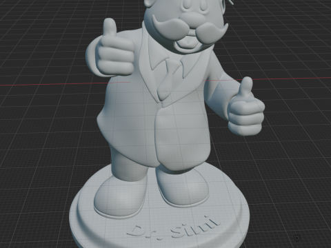 ドクター・シミ 3Dモデル