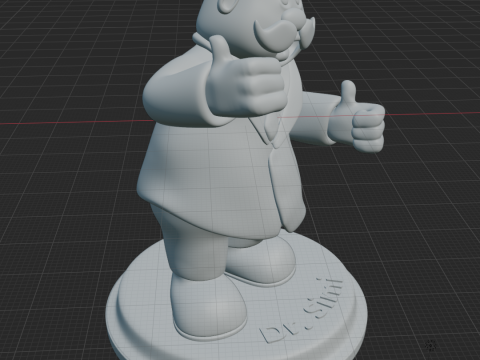 ドクター・シミ 3Dモデル