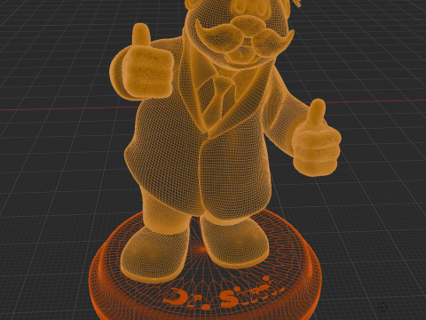 ドクター・シミ 3Dモデル