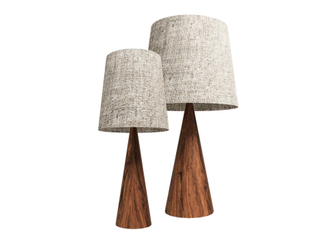 Retrograd Cone table lamp 3D Model