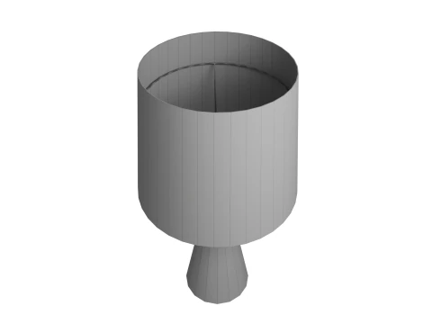 Retrograd Cone table lamp 3D Model