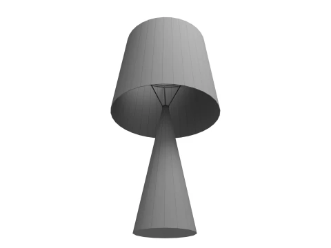Retrograd Cone table lamp 3D Model