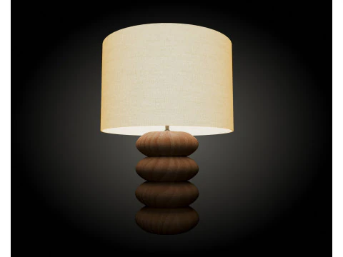 Table Lamp Sandia 3D Model